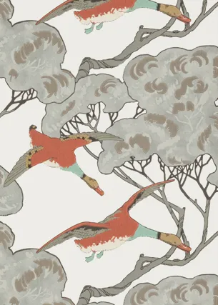 Обои для стен Mulberry Home Modern Country Wallpapers FG090_J87