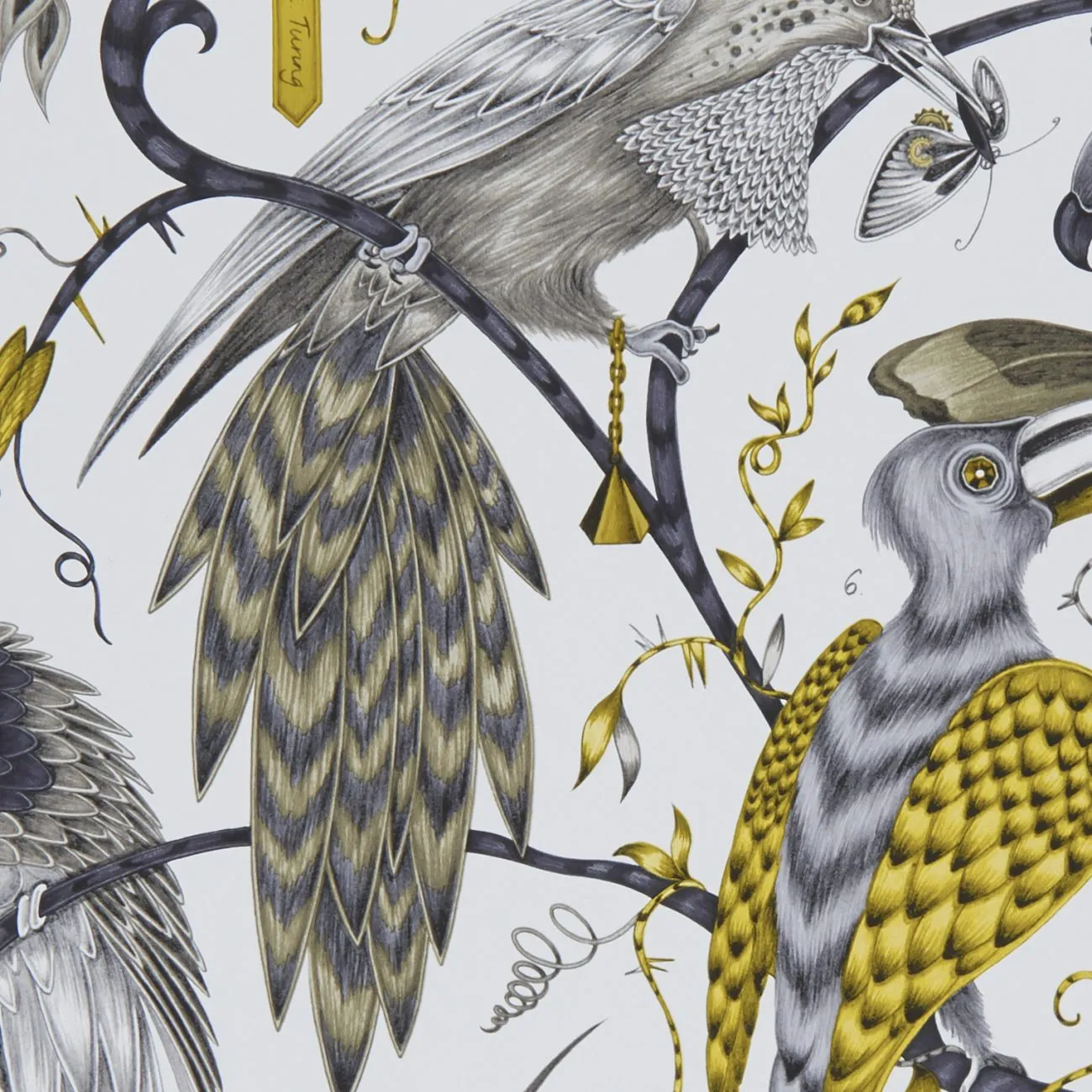 Обои для стен Clarke&Clarke Animalia Wallcoverings W0099-02