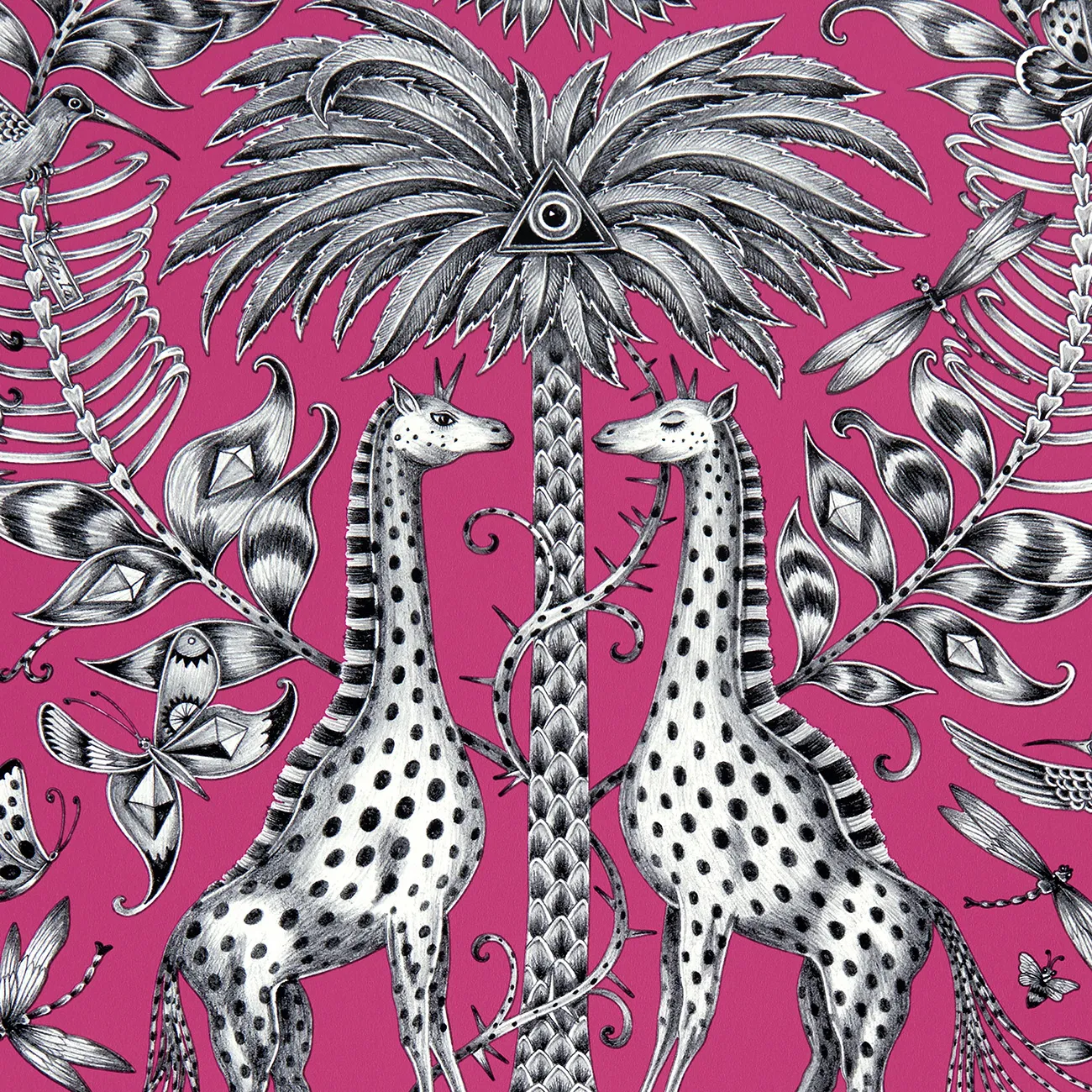 Обои для стен Clarke&Clarke Animalia Wallcoverings W0102-04