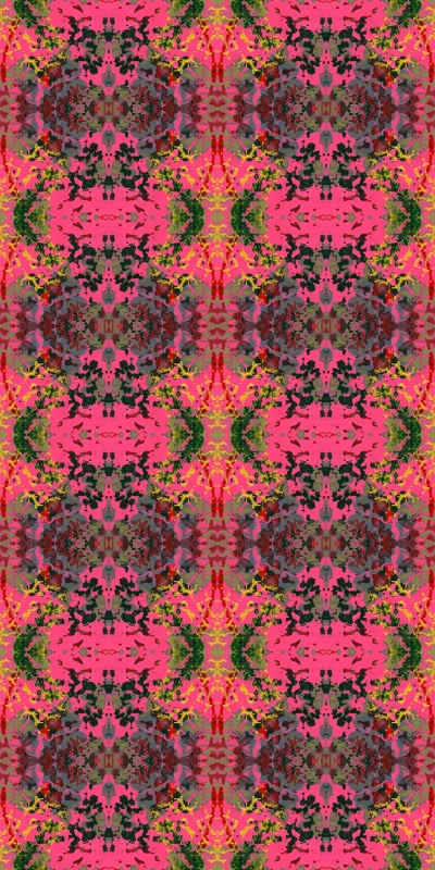 Ткань Susi Bellamy Luxury fabric collection pink-foliage