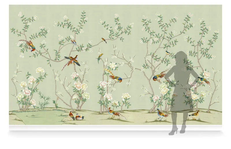 Обои для стен Paul Montgomery Melange MaysongGreenRM