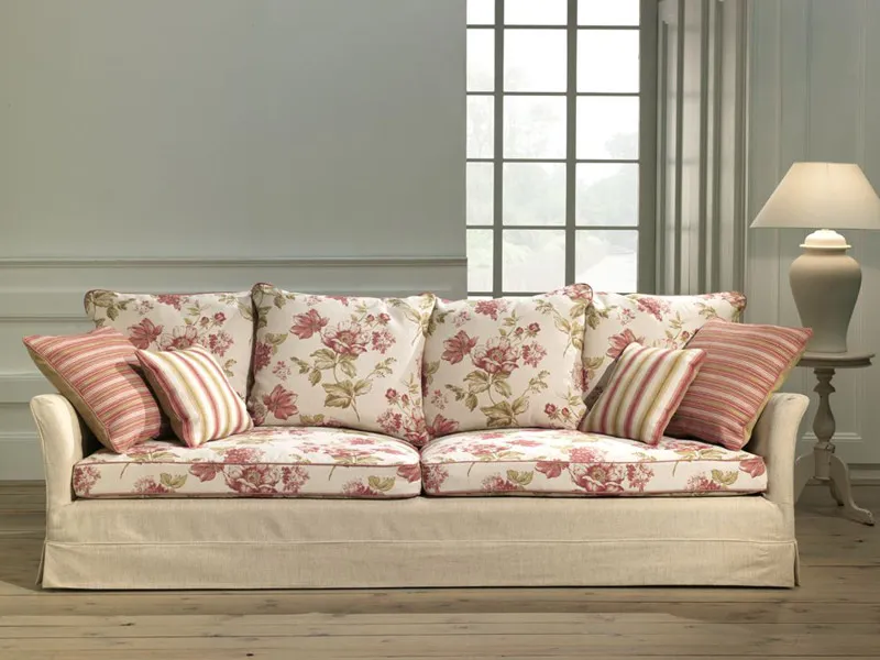 Ткань Escolys Мебельные ткани belfleur-flower_