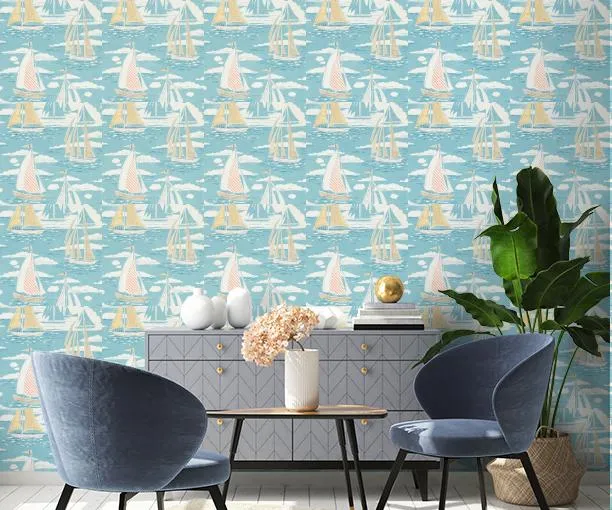 Обои для стен Sanderson Port Isaac Wallpapers 216571 #3