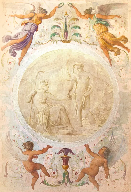 Обои для стен Affresco Классические орнаменты Aff5194