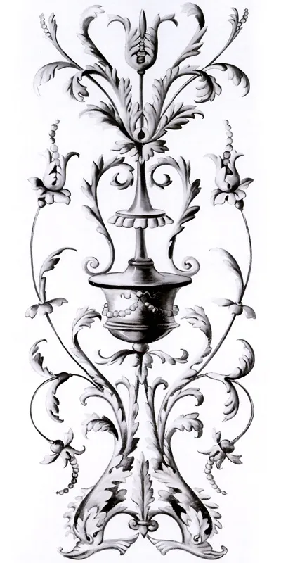 Обои для стен Affresco Классические орнаменты Aff5208