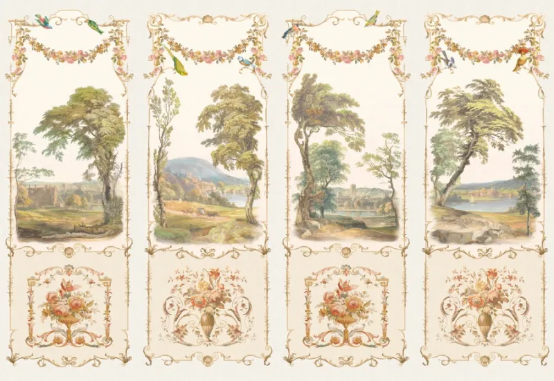 Обои для стен Affresco Классические орнаменты Aff135706