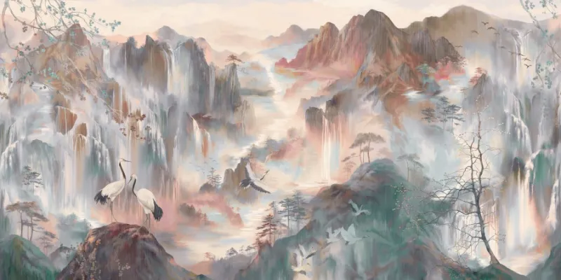 Обои для стен Affresco Панно Exclusive part 1 AB301-COL4