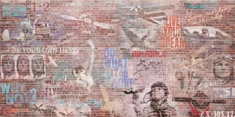 Обои для стен Affresco Панно Re-Space AB74-COL1