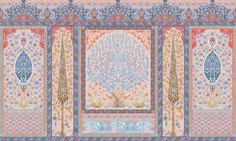 Обои для стен Affresco Панно Цветариум Arabian magic Color 3