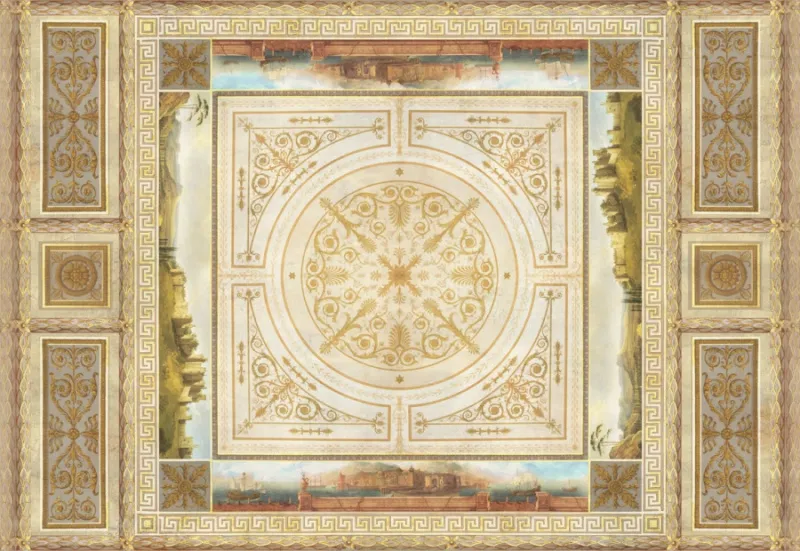 Обои для стен Affresco Сюжеты для потолков Aff9017