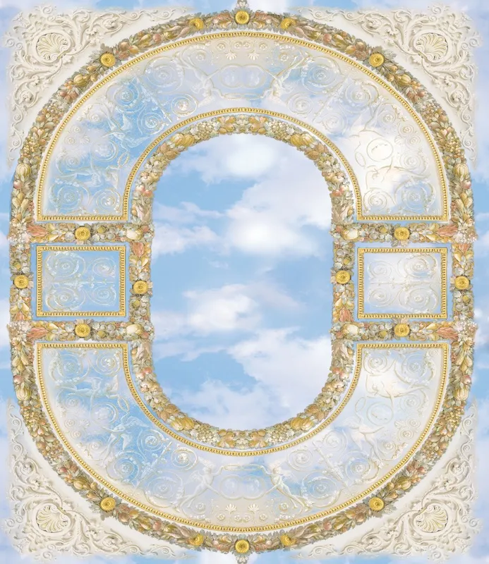 Обои для стен Affresco Сюжеты для потолков Aff9045