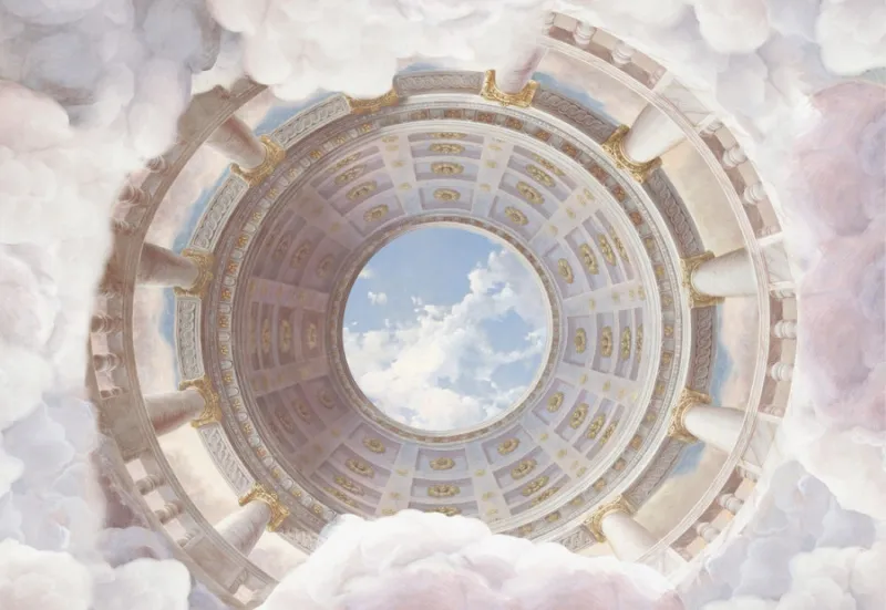 Обои для стен Affresco Сюжеты для потолков Aff9151