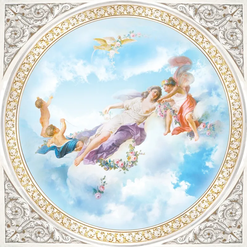 Обои для стен Affresco Сюжеты для потолков Aff9163