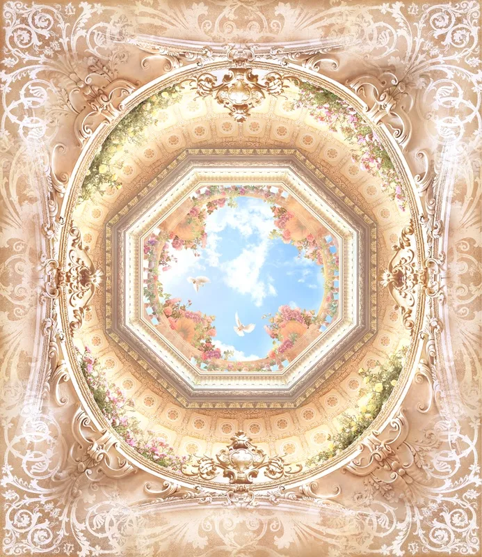 Обои для стен Affresco Сюжеты для потолков Aff9164