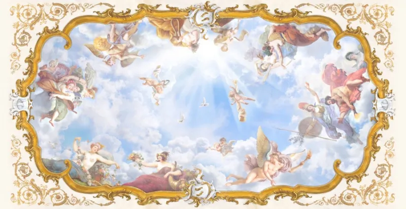 Обои для стен Affresco Сюжеты для потолков Aff9800