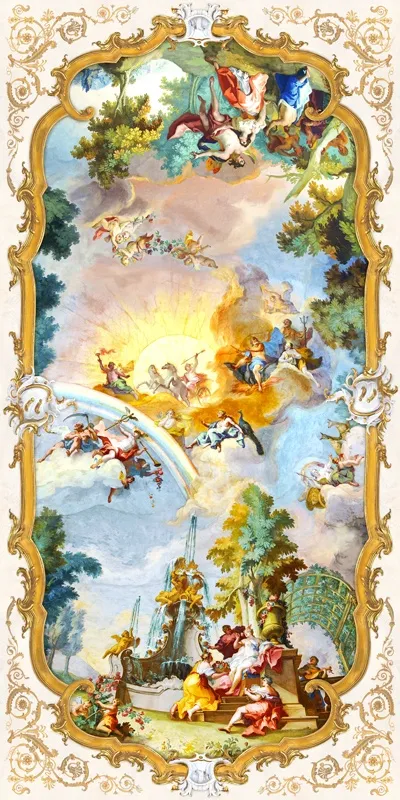 Обои для стен Affresco Сюжеты для потолков Aff9803