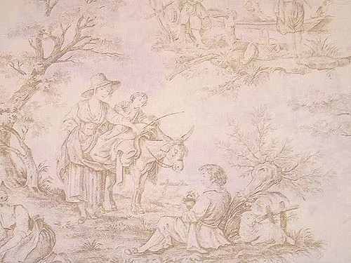 Ткань Titley and Marr Toile Collection provence-07