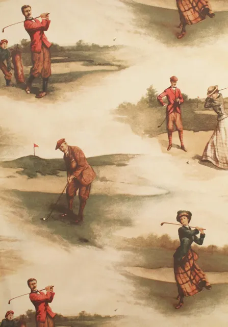 Ткань Lewis & Wood Sporting Fabrics LW_Golfing