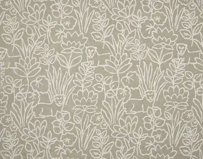 Ткань Pierre Frey Natecru Grande Largeur F3297001