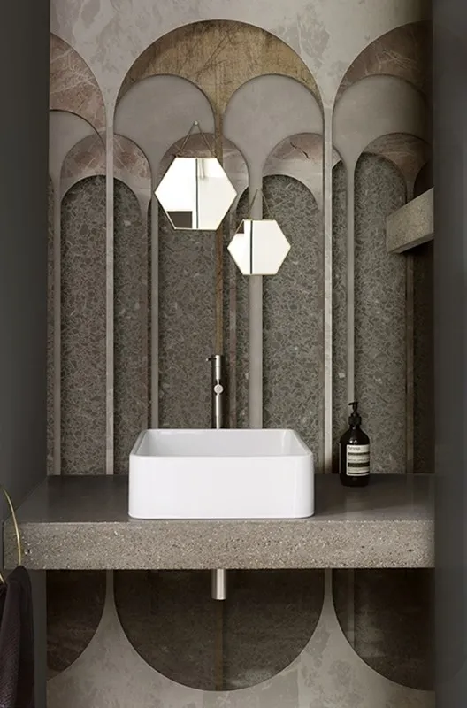 Обои для стен Wall&Deco 2018 Wet System AQUAEDUCTUS-WS