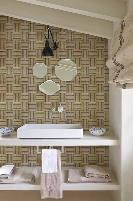 Обои для стен Wall&Deco 2018 Wet System BURLAP-WS