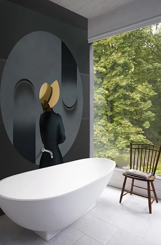 Обои для стен Wall&Deco 2018 Wet System NO-CHARLIE-WS