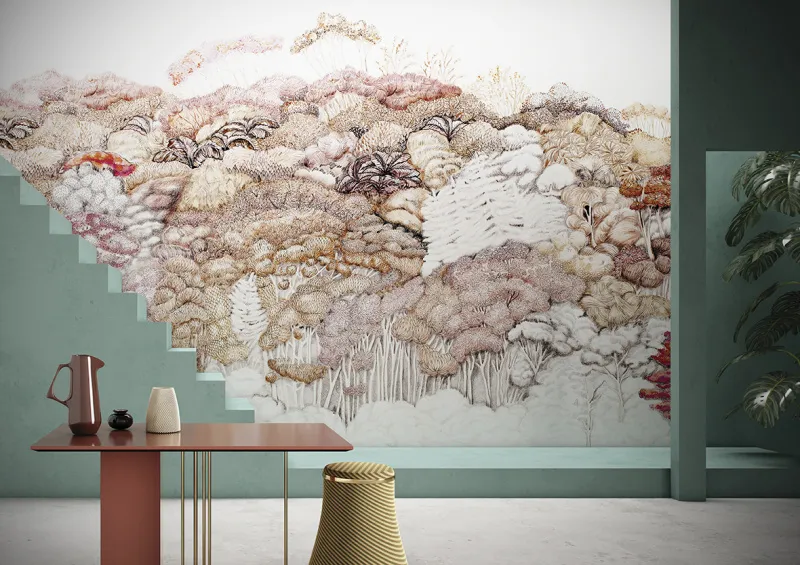 Обои для стен Glamora Natural Forms FLEURS-DES-BOIS-NF