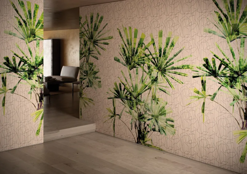 Обои для стен Glamora Element GLGE121A-CUBIC-PLANT