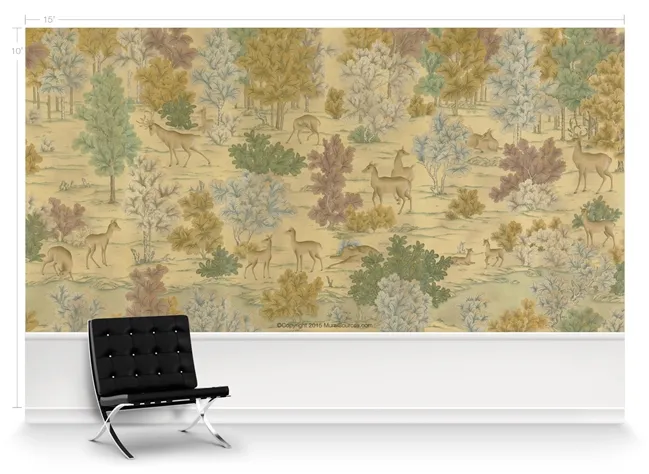 Обои для стен MuralSources Chinoiserie murals CH-075-BG1-00-2T