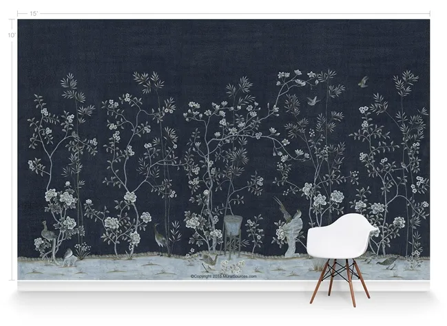 Обои для стен MuralSources Chinoiserie murals CH-142-NV1-00-2T
