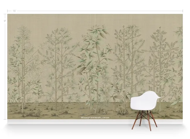 Обои для стен MuralSources Chinoiserie murals CH-189-WV-2T