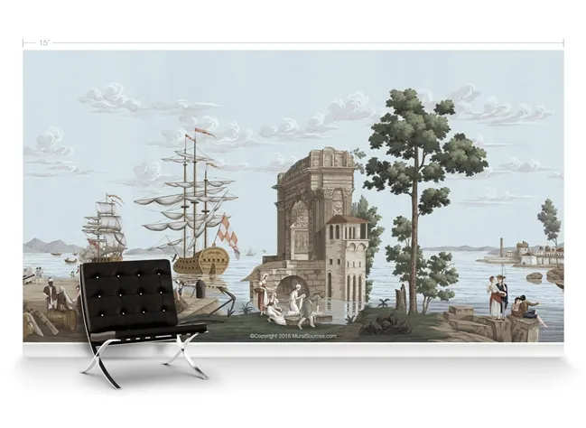 Обои для стен MuralSources European mural panoramics PN-006-CL1-00-2T