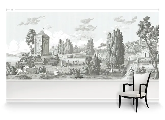 Обои для стен MuralSources European mural panoramics PN-013-GR1-00-2T