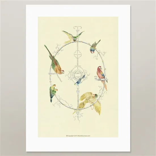 Обои для стен MuralSources Print Shop collection PS-105-2T