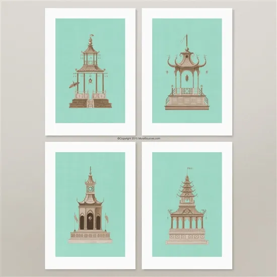 Обои для стен MuralSources Print Shop collection PS-1297-2T