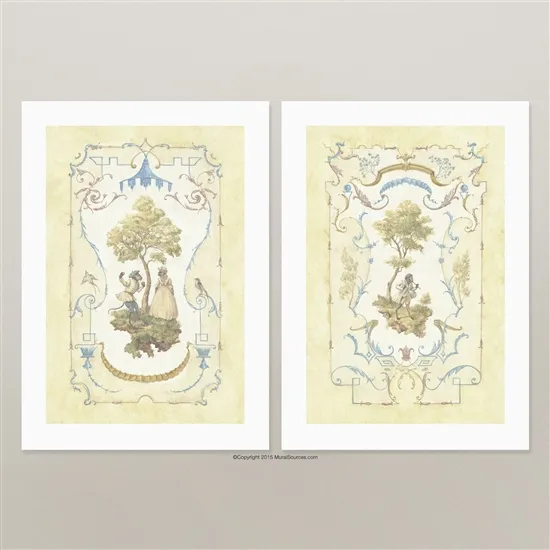 Обои для стен MuralSources Print Shop collection PS-MNK-2T