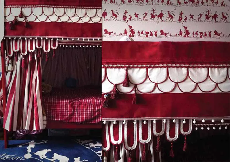 Ткань Catherine Martin Metropolis Fabrics circus1