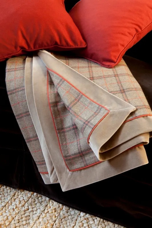 Ткань Loro Piana Fabrics LP Soft Cover Harris Cashmere , Border Velvet Parsifal