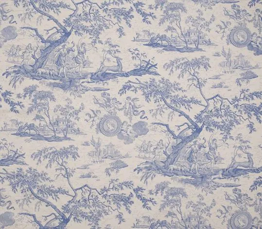 Ткань Marvic Textiles Toile Proposals III 5550-008 Powder Blue