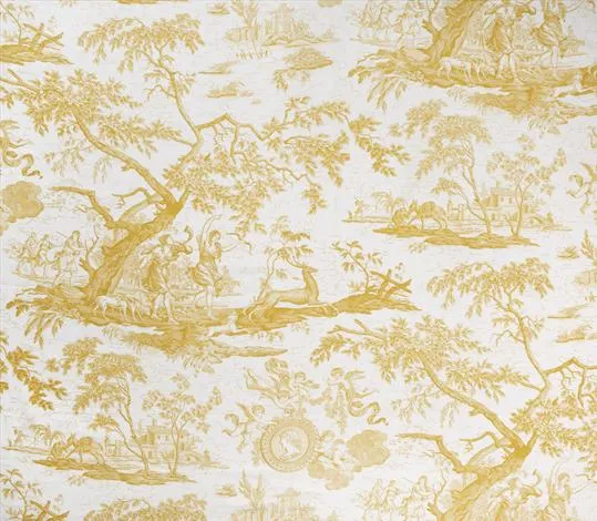 Ткань Marvic Textiles Toile Proposals III 5551-1 Jaune