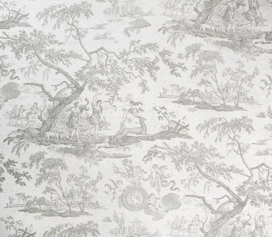 Ткань Marvic Textiles Toile Proposals III 5551-2 Grey