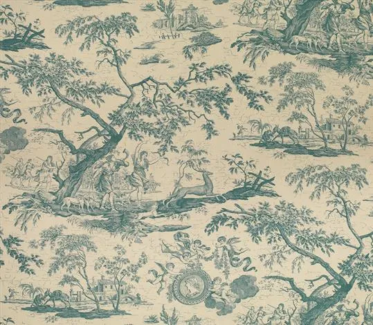 Ткань Marvic Textiles Toile Proposals III 5552-2 Peacock
