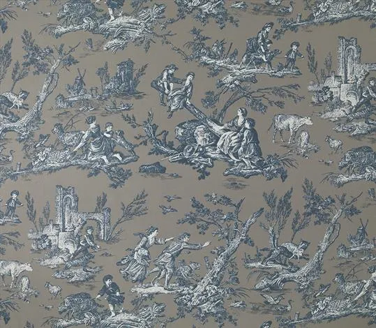 Ткань Marvic Textiles Toile Proposals III 6204-17 Navy