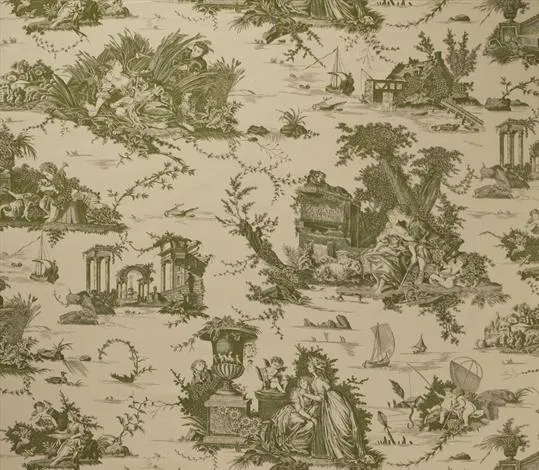 Ткань Marvic Textiles Toile Proposals III 7532-002 Green