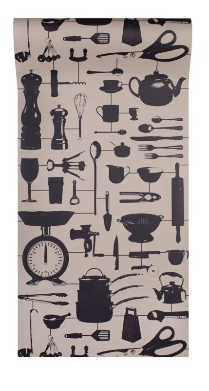 Обои для стен Graduate Collection Graduate Wallpapers airfix_kitchen_wallpaper_taupe