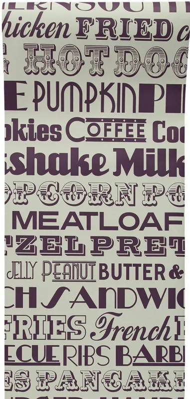 Обои для стен Graduate Collection Graduate Wallpapers american_diner_wallpaper_purple