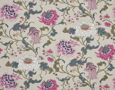 Ткань Braquenie Comptoir d'Orient B7621001