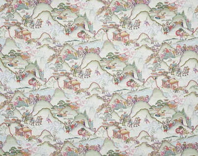 Ткань Braquenie Comptoir d'Orient B7636001