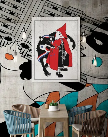 Обои для стен Momenti Crazy Artists HON-02