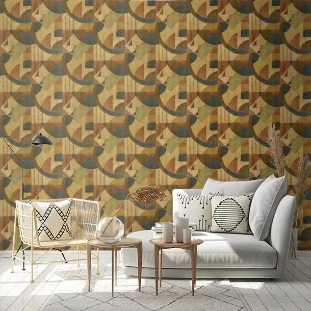 Обои для стен Zoffany Rhombi Vinyl Wallcoverings 312888 #2